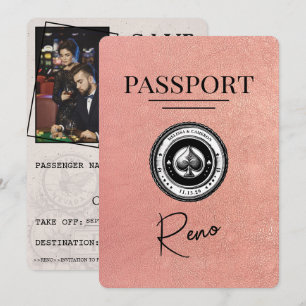 Ro Guld Reno Passport Spara datum Datumet