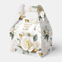 Ro Guld Romantic Blommigt Bröllop