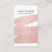 RO GULD ROSA BRUSH STROKE 3 STUD ÖKNING VISNING