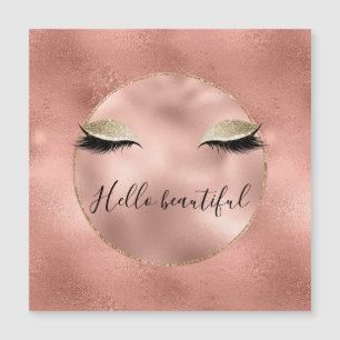 Ro Guld Rosa Glam Glitzy Black Eyelash