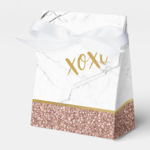 Ro Guld Rosa Glitter Modern födelsedag 16 Presentaskar
