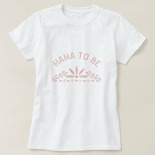 Ro guld rosa Papel Picado Baby Shower T Shirt