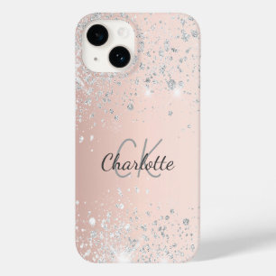Ro guld rosa silver glitter, namn