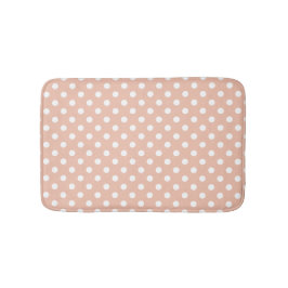 Ro guld/ rosa, vit polka dots matta