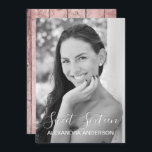 Ro Guld Rustic Wood Sweet sixteen Birthday Inbjudningar<br><div class="desc">Fotoinbjudan till Födelsedagsfest av Sweet sixteen för Rustic Wood Girly i ro. Denna söt inbjudan till svart och vitt bild är perfekt för den 16 Födelsedagsfester långa Land-sviten i Ro som tittar att fira i Guld Rosa ros i Guld med Blommigt i Rosor. Kontakta designern för matchande produkter.</div>