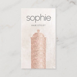 Ro Guld Sequin Hair Stylist Spray kan salta Visitkort