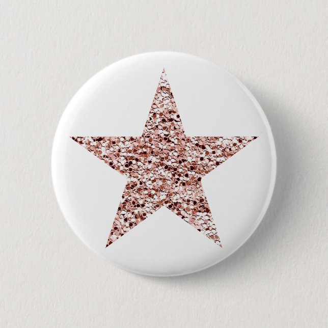 Ro Guld Sequin Twinkle Clipart Shining Star Clip Knapp (Framsida)