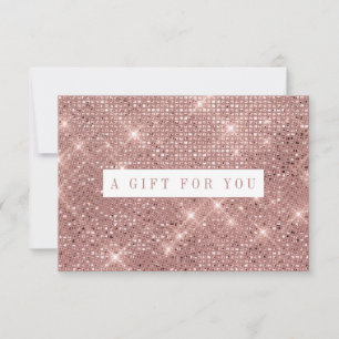 Ro Guld Shimmer Marble Gift-certifikat