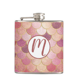 Ro Guld Shimmer Sjöjungfru Mönster Fickplunta