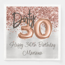 Ro Guld Silver 30års födelsedag Party