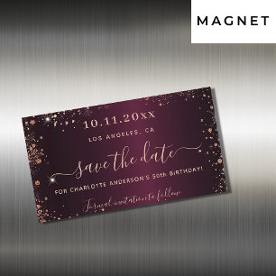 Ro guld spara datum magneter