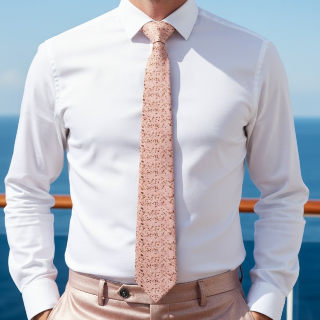 Ro Guld Sparkles Neck Tie Slips (Skapare uppladdad)