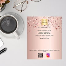 Ro guld-stjärnor, logotyp qur kodinstagram