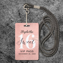 Ro Guld Sweet 16 Birthday VIP