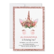 Ro Guld Unicorn Princess Birthday