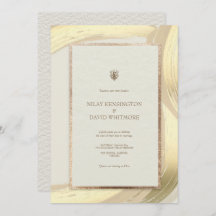 Ro Guld, vattenfärgspenseldrag Bröllop