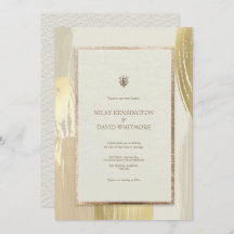 Ro Guld, vattenfärgspenseldrag Bröllop