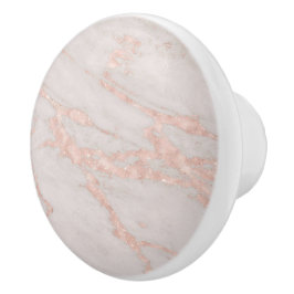 Ro Guld Veed  Rosa Marble Knopp