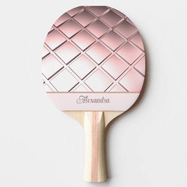 Ro Guld Waffle Personlig Pingisracket (Framsidan)
