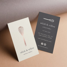 Ro Guld Whisk | Bageri | Chef | Vattenförsörjning Visitkort