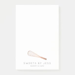 Ro Guld Whisk Bakery Post-it Block
