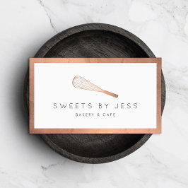 Ro Guld Whisk Bakery Visitkort