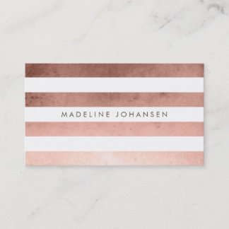 Ro Guld White Rand Hair Stylist Affärskort Visitkort