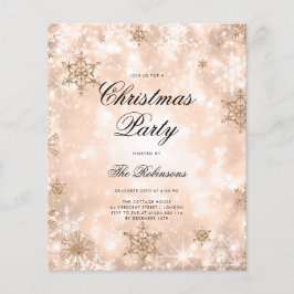 Ro Guld Winter Helgdag Inbjudan Program Menu