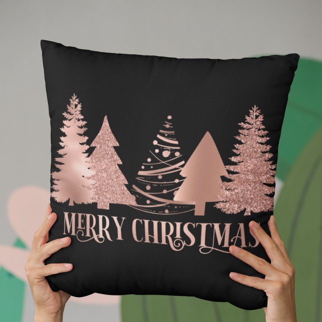 Ro guldfetter, metallisk God jul, Träd Thrid Kudde (Skapare uppladdad)