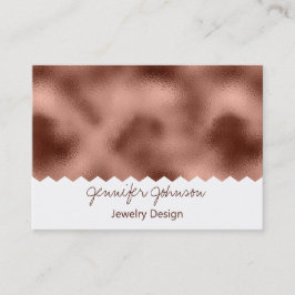 Ro guldolja i mönster visitkort