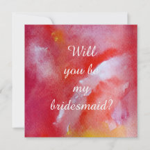 Ro gult kommer att bli min bridesmaid