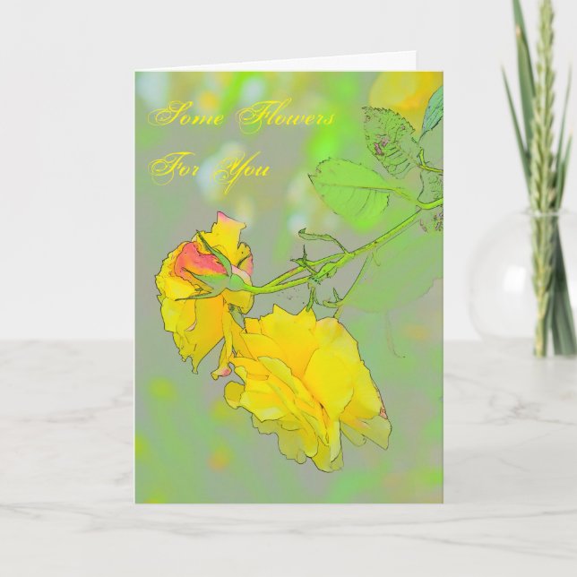 Ro, hämta ditt vackra ro här! kort (Framsida)