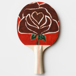 "Ro Heart #7" Ping Pong Paddle Pingisracket