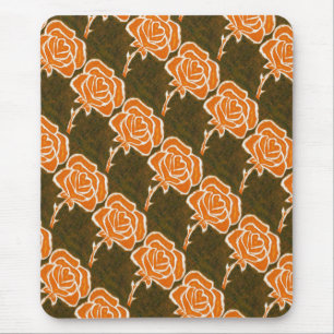 "Ro Heart #8" Tilt Mönster Blommigt Mousepad Musmatta
