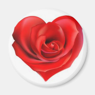 Ro Heart of Kärlek Magnet