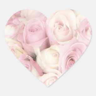 Ro Heart Stickers Hjärtformat Klistermärke