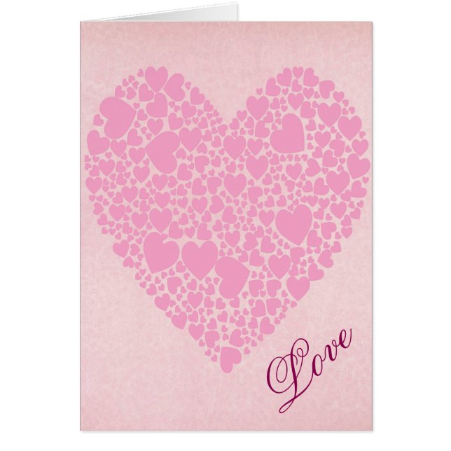 Ro Hearts Hälsningskort (Framsidan)