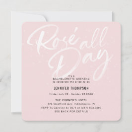 Ro hela dagen  Bachelorette Party Invita Inbjudningar