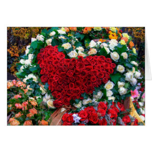 ro hjärta hälsningskort