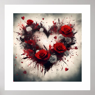 Ro hjärta poster