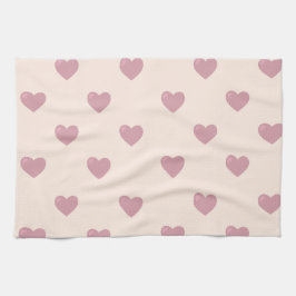 Ro Hjärter Kökshandduk