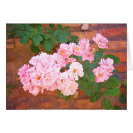 Ro i blomman i Rom, Italien insida blank Hälsningskort