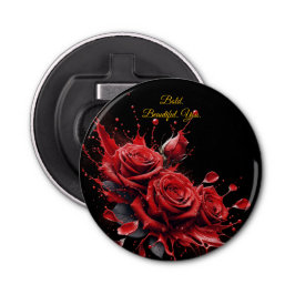 Ro i Bloom - Elegant Birthday Flasköppnare