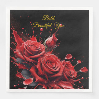 Ro i Bloom - Elegant Birthday Pappersservett