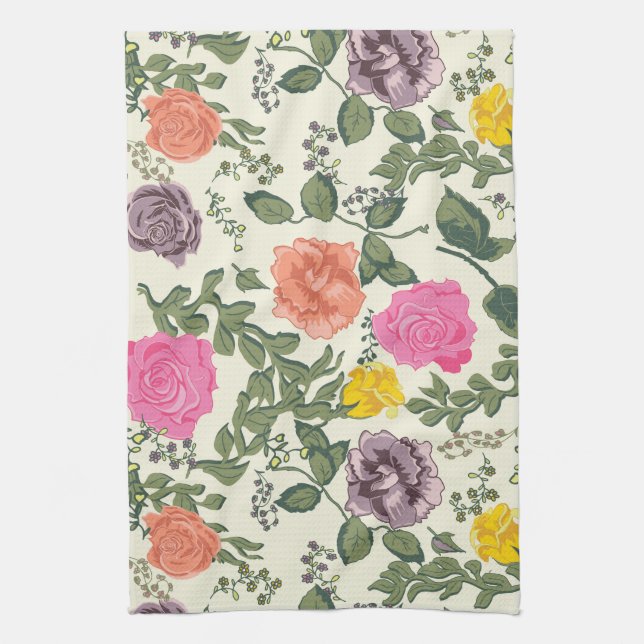Ro i Bloom Tea Towel Kitchen Towel Kökshandduk (Vertikal)