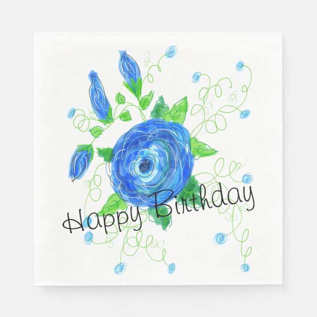 Ro i Blue Pappersservett (Framsidan)