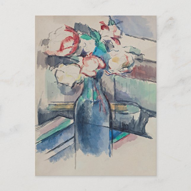 Ro i Flaska av Paul Cezanne Helg Vykort (Framsida)