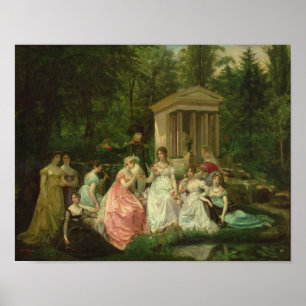 Ro i Malmaison, 1867 Poster