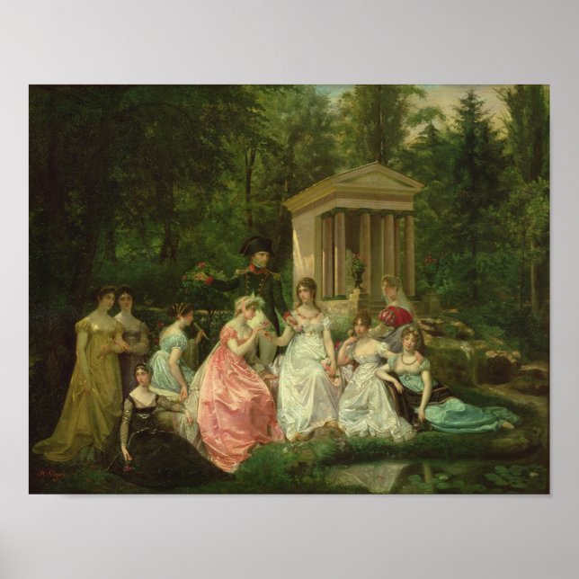 Ro i Malmaison, 1867 Poster (Framsidan)