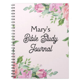 Ro i Rosa Bible Study Journal Anteckningsbok